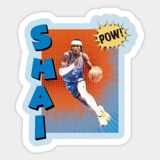 Shai gilgeous alexander Sticker